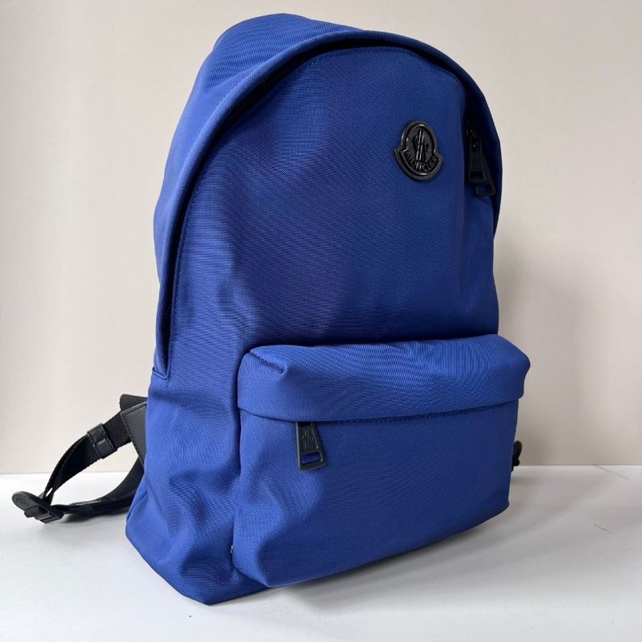 Moncler 藍色 Pierrick 尼龍 大型 後背包-2