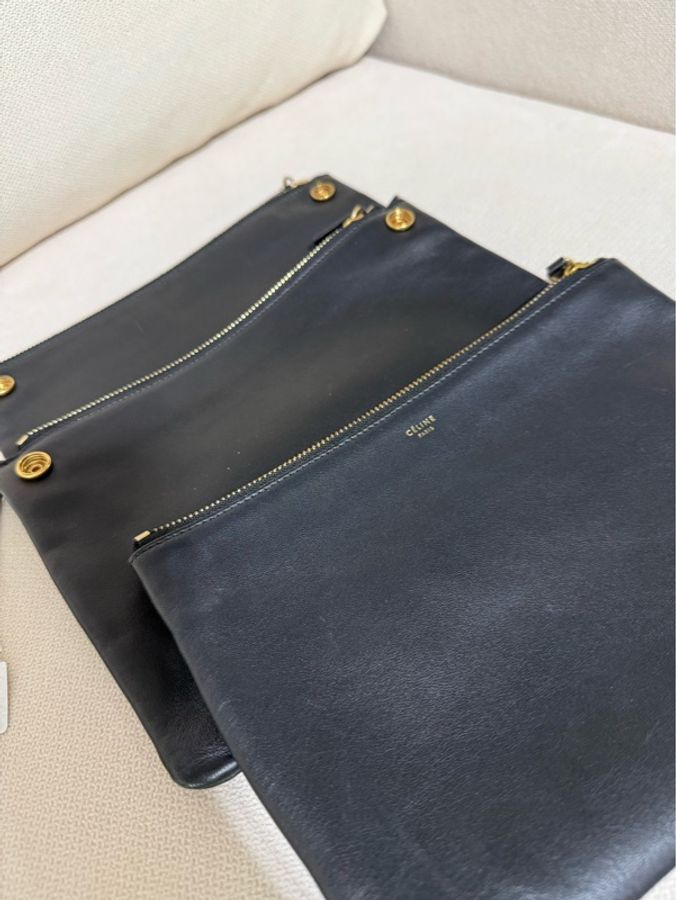 CELINE Trio Bag / Large-5