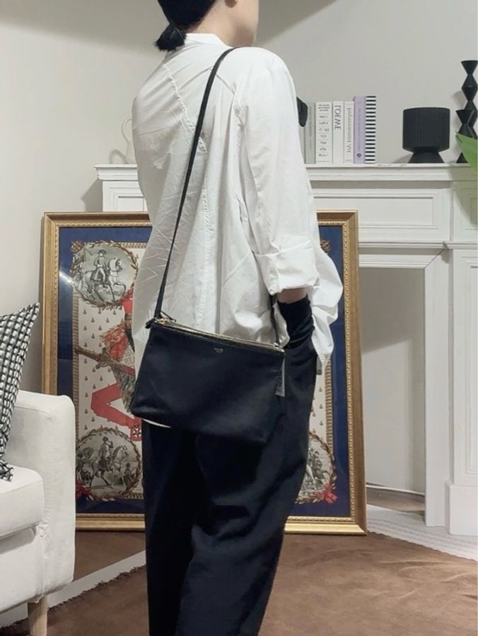 CELINE Trio Bag / Large-8
