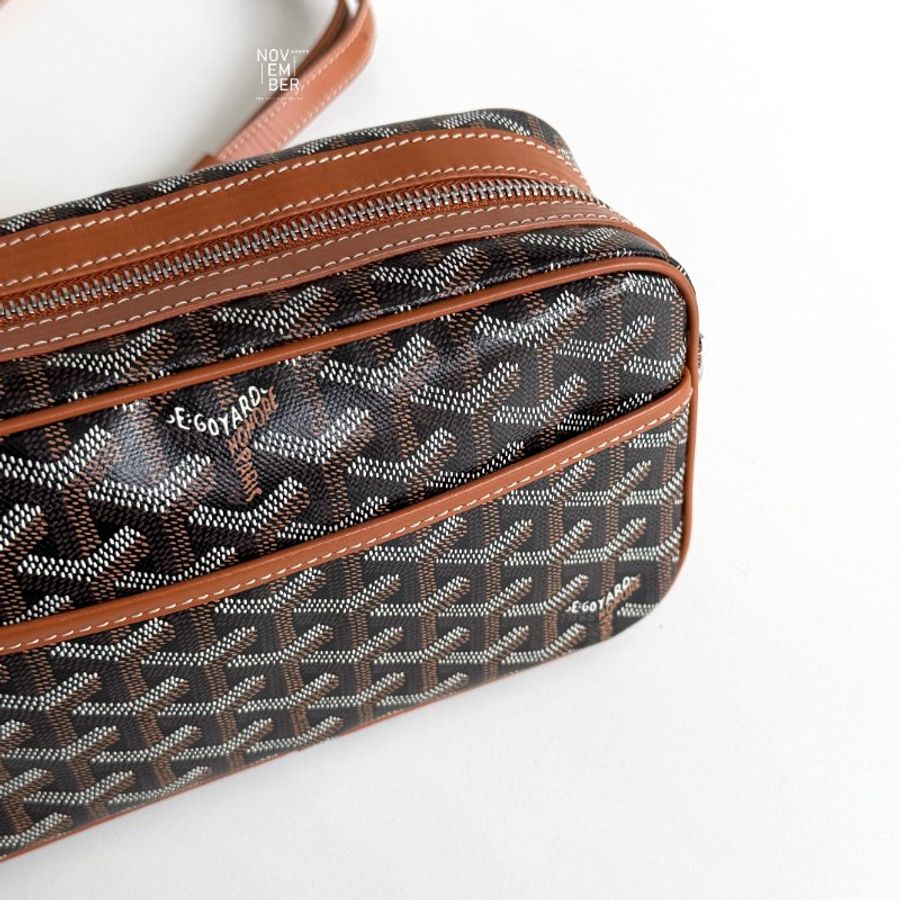 99新🆕 Goyard 戈雅 Cap-Vert PM Bag 相機包 棕-2