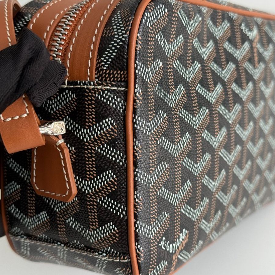 99新🆕 Goyard 戈雅 Cap-Vert PM Bag 相機包 棕-6