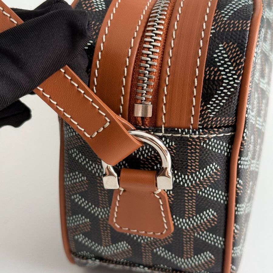 99新🆕 Goyard 戈雅 Cap-Vert PM Bag 相機包 棕-10