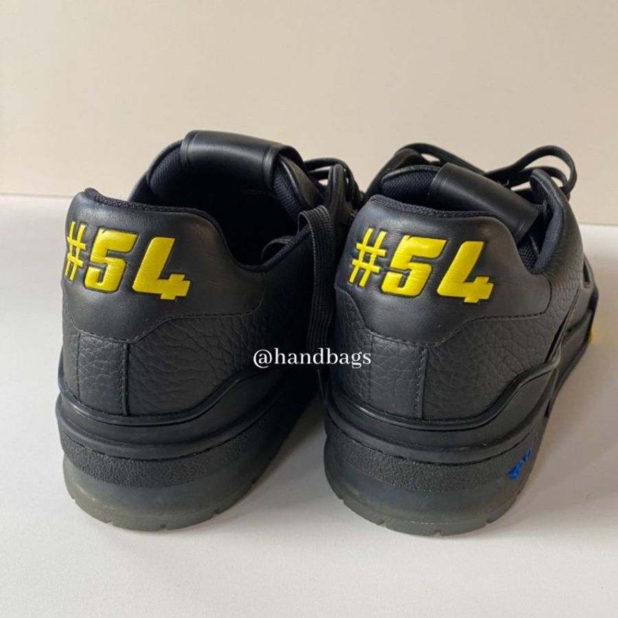 LV Trainer Sneaker 限量 黑色 彩色 Logo 休閒鞋 運動鞋 男款 UK5 1A8ZQ3 現貨-8