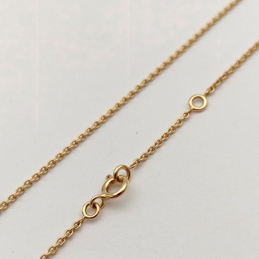 HERMES AmulettesBirkin項鏈滿鑽18K玫瑰金/鑽石-4