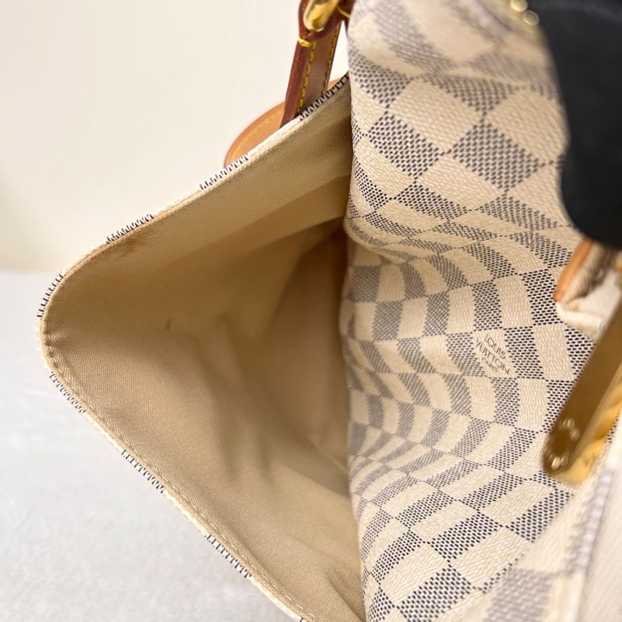 LV Damier Azur 白棋盤格 Totally MM 中號托特包-21