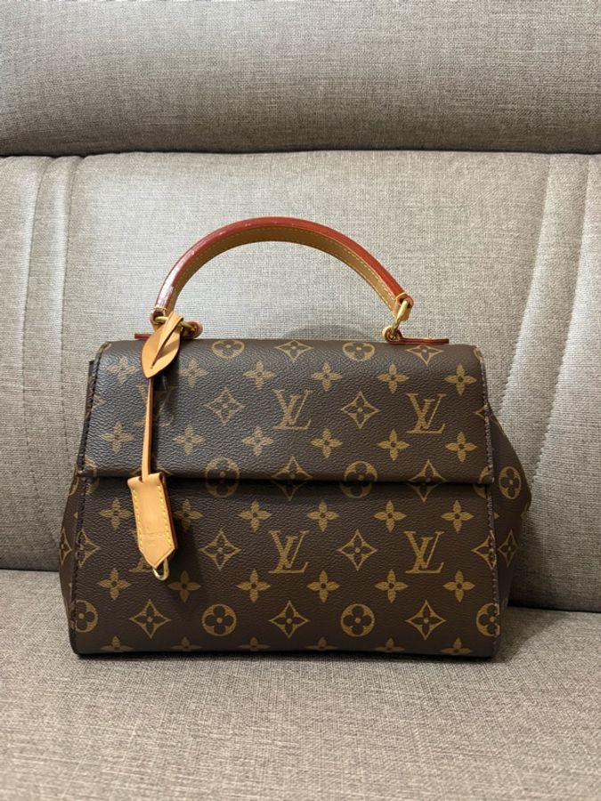 Louis Vuitton Monogram Canvas and Leather Cluny BB Bag-0