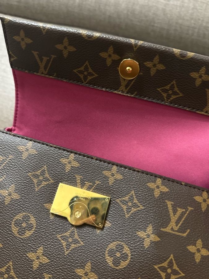 Louis Vuitton Monogram Canvas and Leather Cluny BB Bag-2