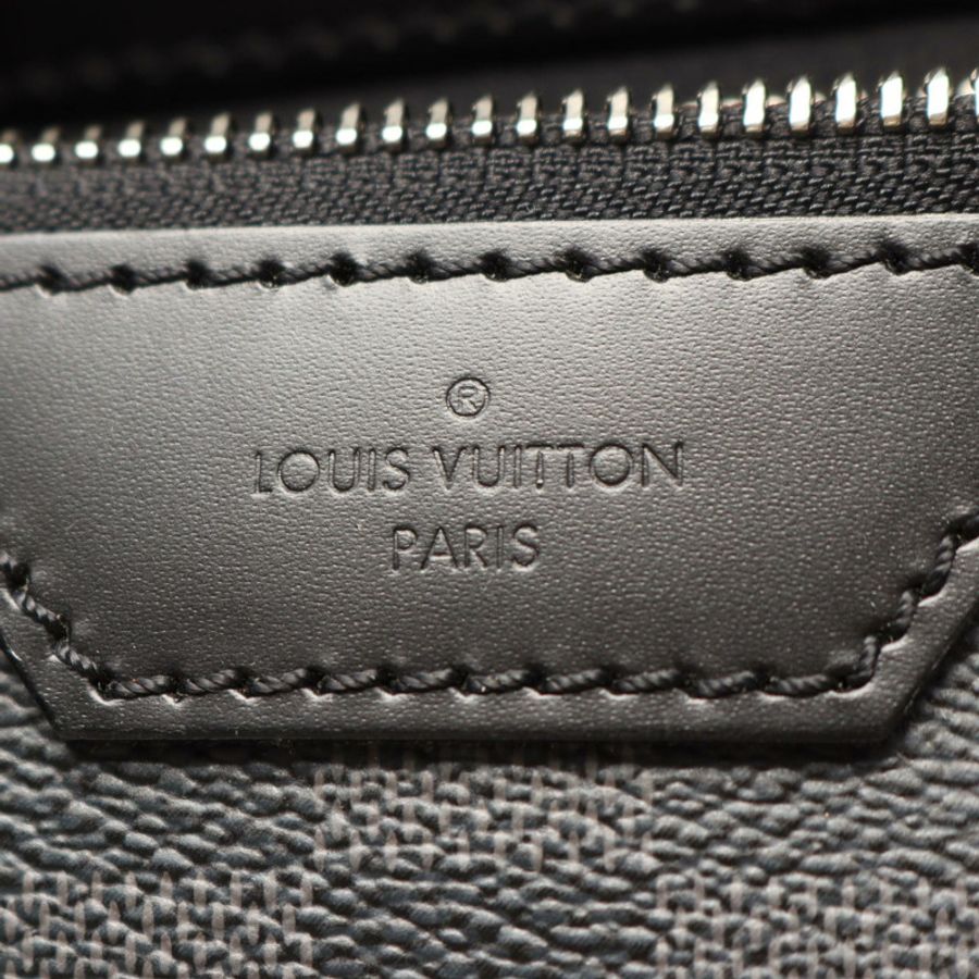 路易威登 Michael 雙肩包 N58024 Damier 石墨色帆布 黑色 二手-3