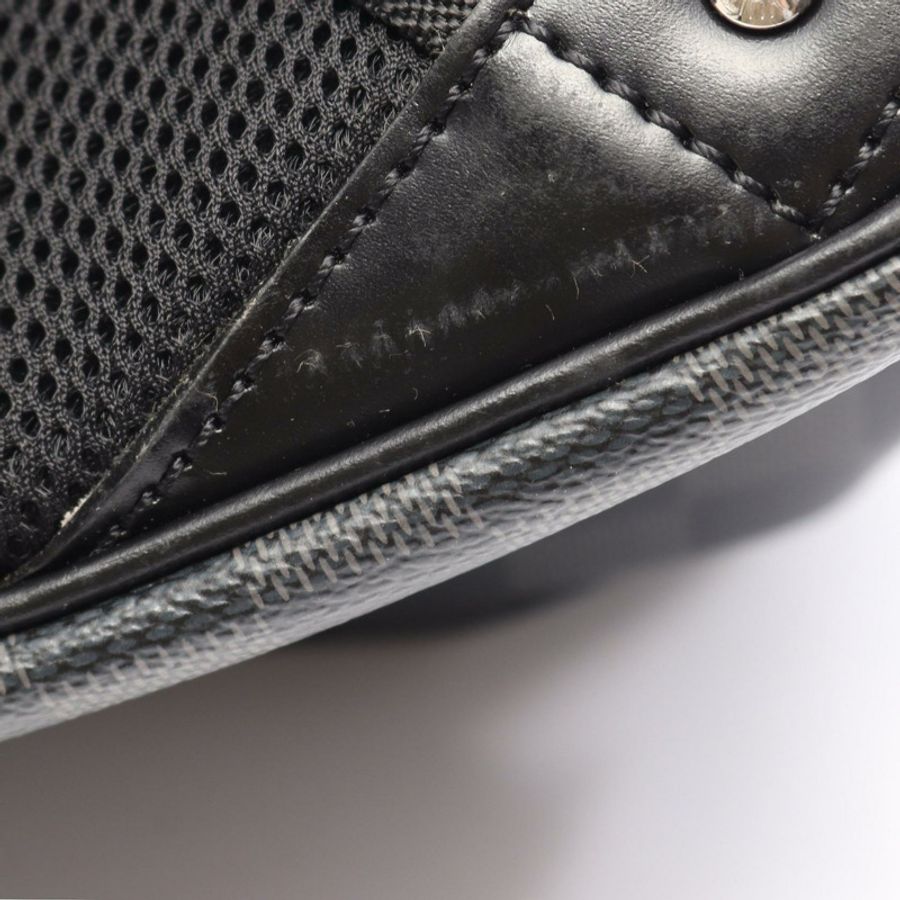 路易威登 Michael 雙肩包 N58024 Damier 石墨色帆布 黑色 二手-5