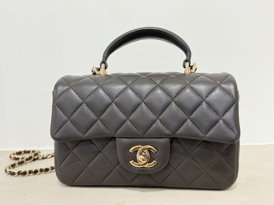 Chanel 手柄cf 深可可色-0
