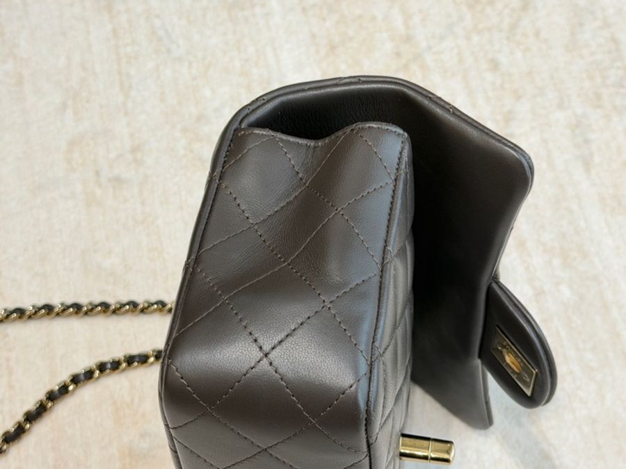 Chanel 手柄cf 深可可色-7