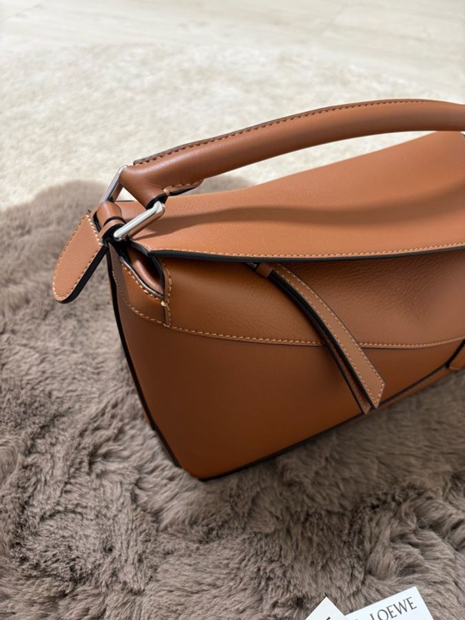 Loewe Puzzle Edge Bag Small (Tan)-2
