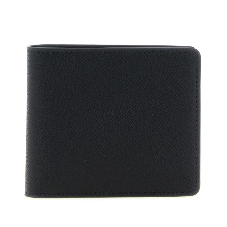 【Maison Margiela】Bifold 四針 荔枝小牛皮 卡夾 皮夾 短夾 黑色 SA1UI0016P4745T8013-2