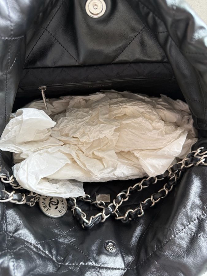 22Bag 黑銀小號-8