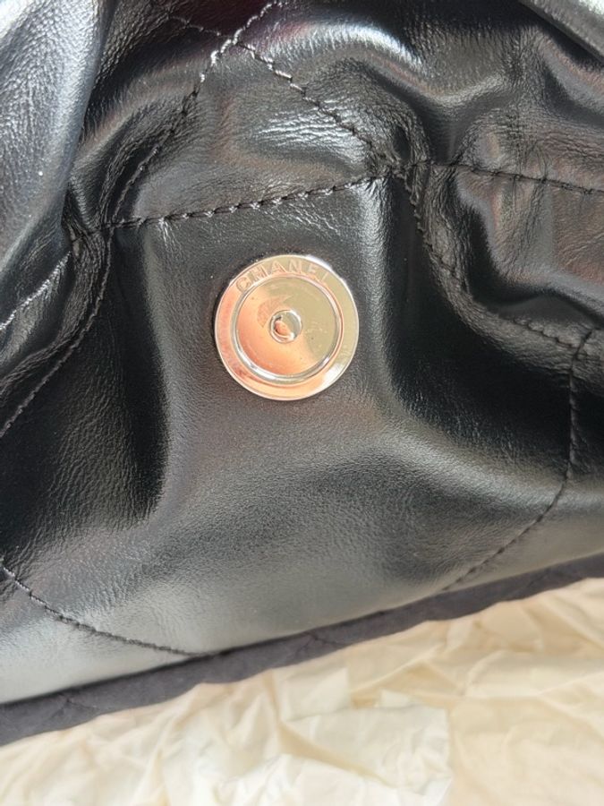 22Bag 黑銀小號-10
