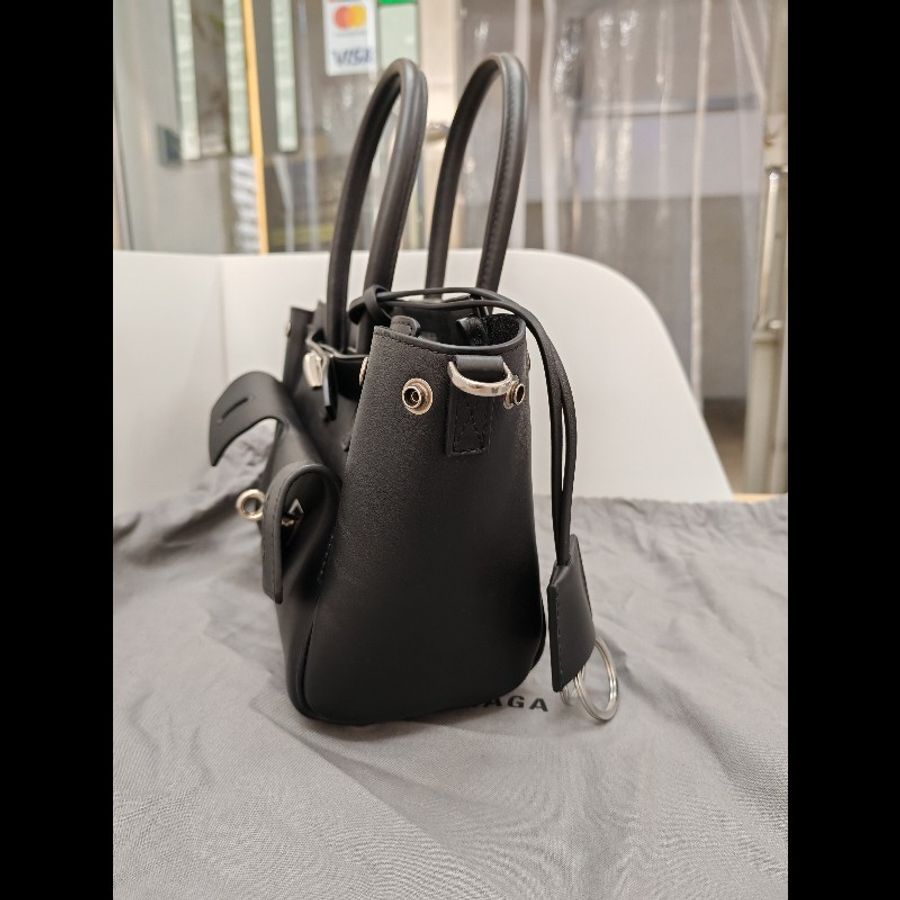 Balenciaga bel air mini black-4