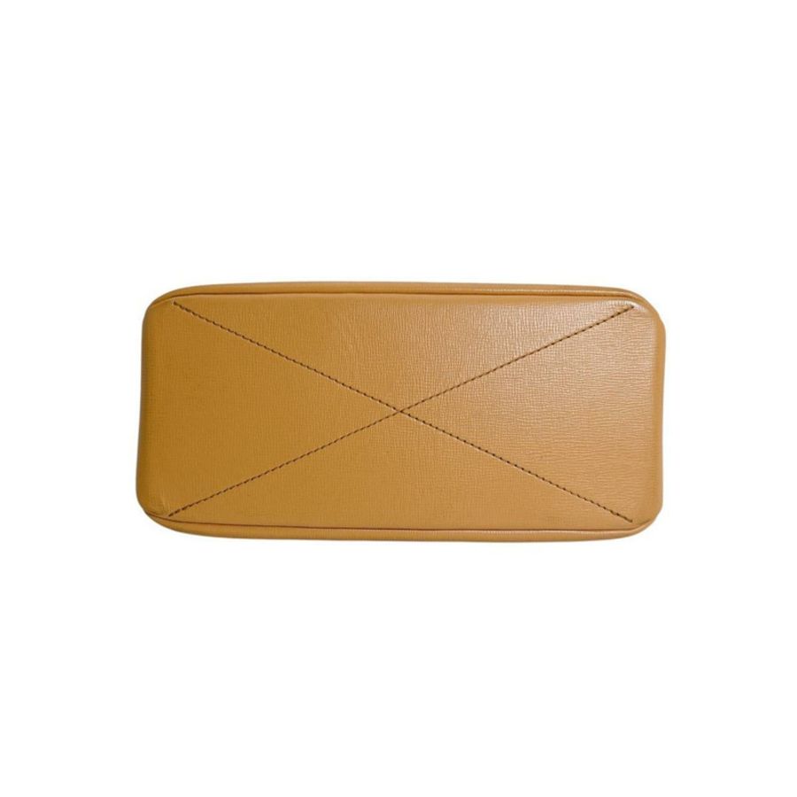 路易威登 (Louis Vuitton) 迷你牛皮購物袋 M28310 藏紅花黃-3