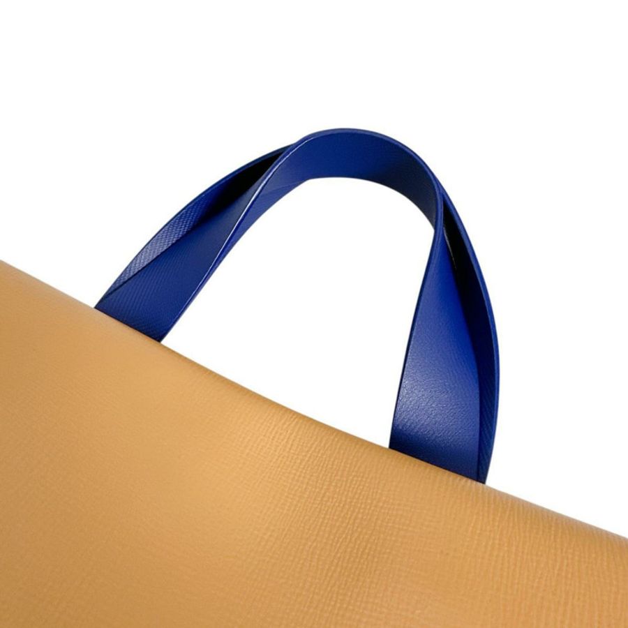 路易威登 (Louis Vuitton) 迷你牛皮購物袋 M28310 藏紅花黃-8