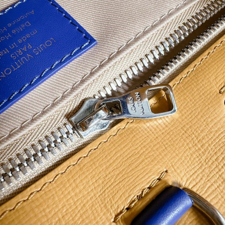 路易威登 (Louis Vuitton) 迷你牛皮購物袋 M28310 藏紅花黃-13