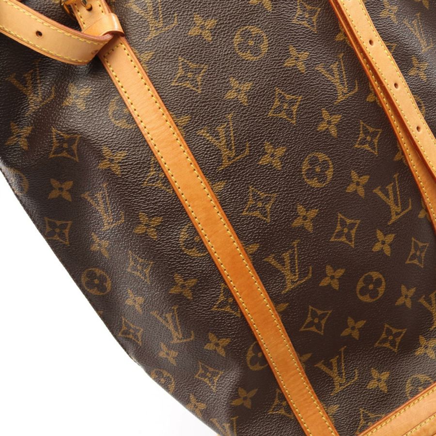 路易威登水桶包 GM 單肩手提包 M42236 Monogram 帆布皮革二手 LV-10