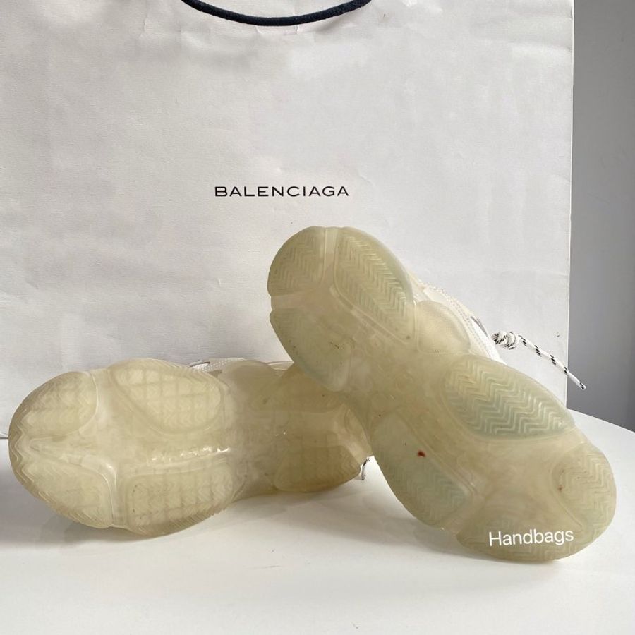Balenciaga triples 白色 增高 老爹 休閒鞋 35號-3
