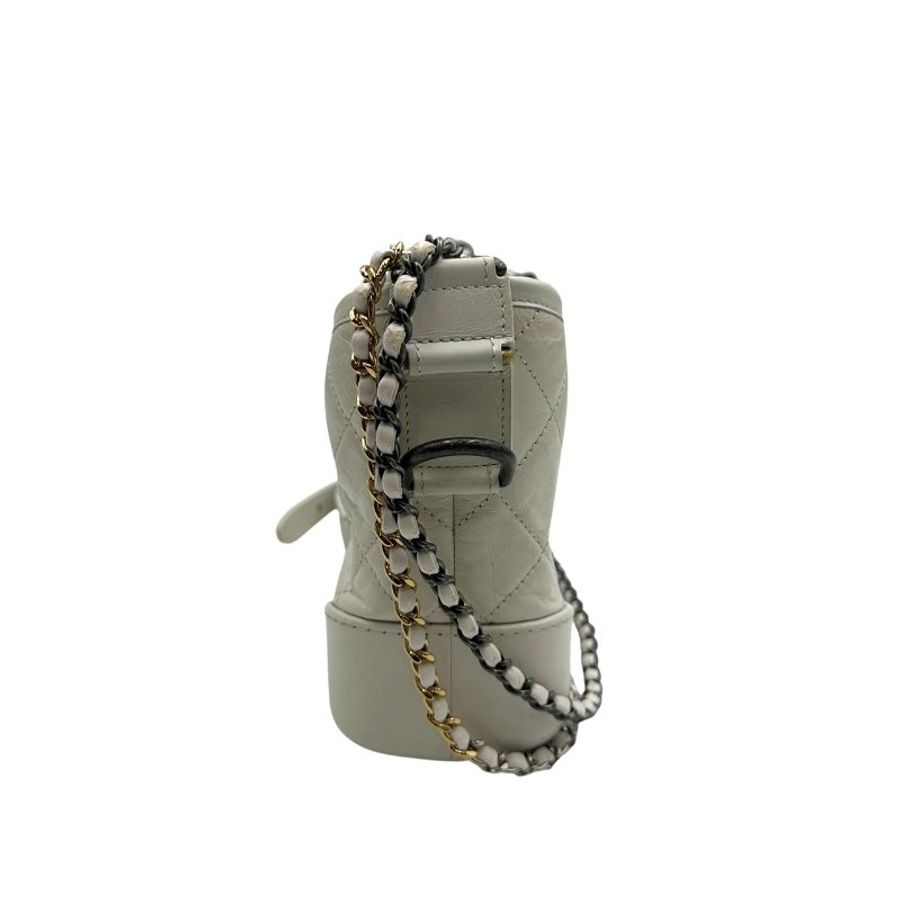 【美收精品】CHANEL 白色流浪包 C-736【隔月月中將轉賣至日本 上架期限30天】-2