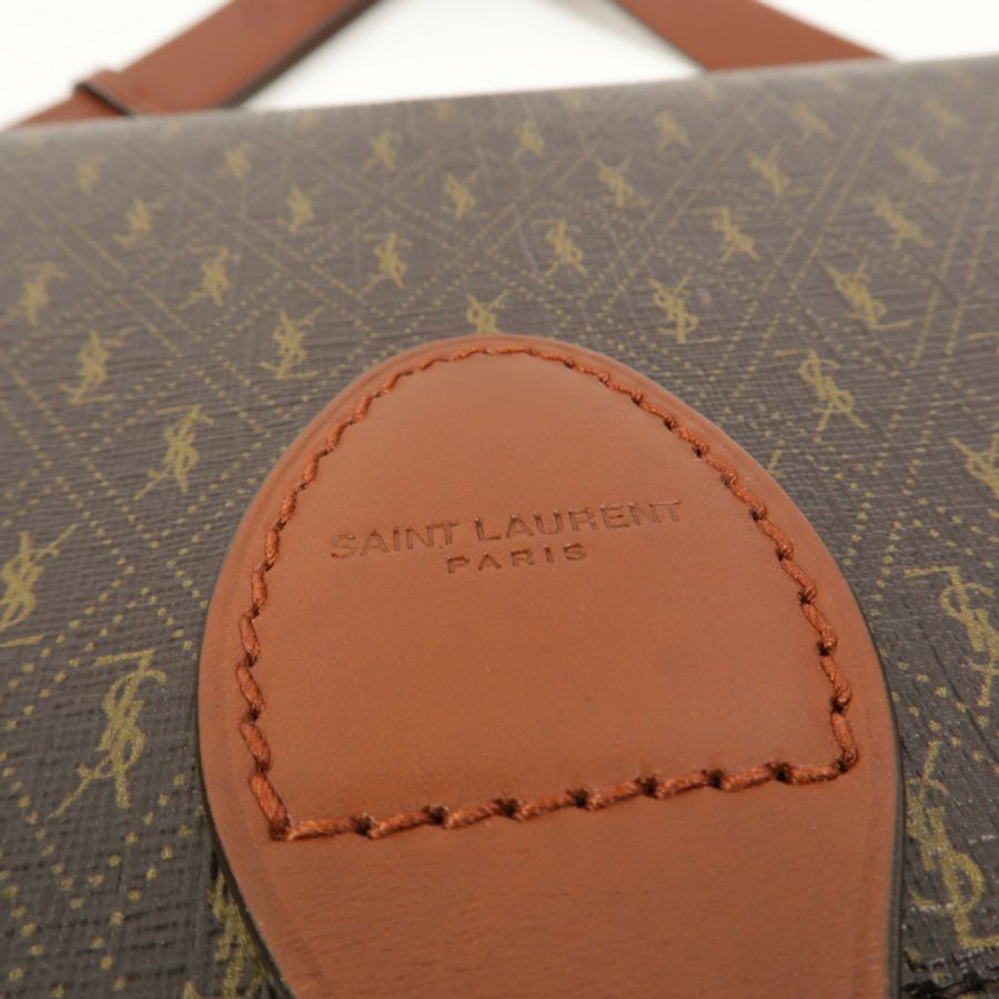 SAINT LAURENT 牛皮皮革Le Monogramme肩背袋-9