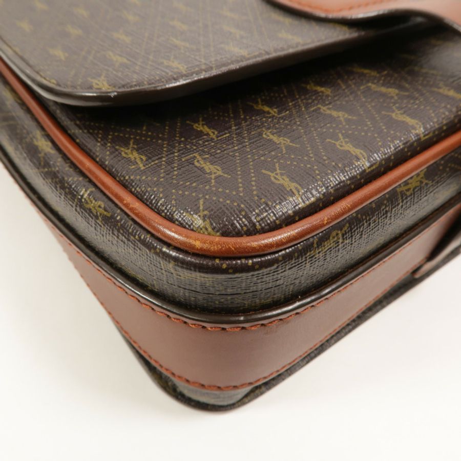SAINT LAURENT 牛皮皮革Le Monogramme肩背袋-14