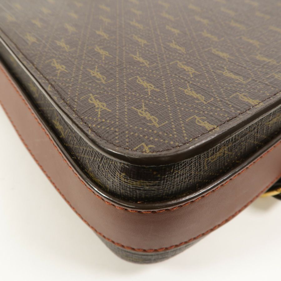 SAINT LAURENT 牛皮皮革Le Monogramme肩背袋-16