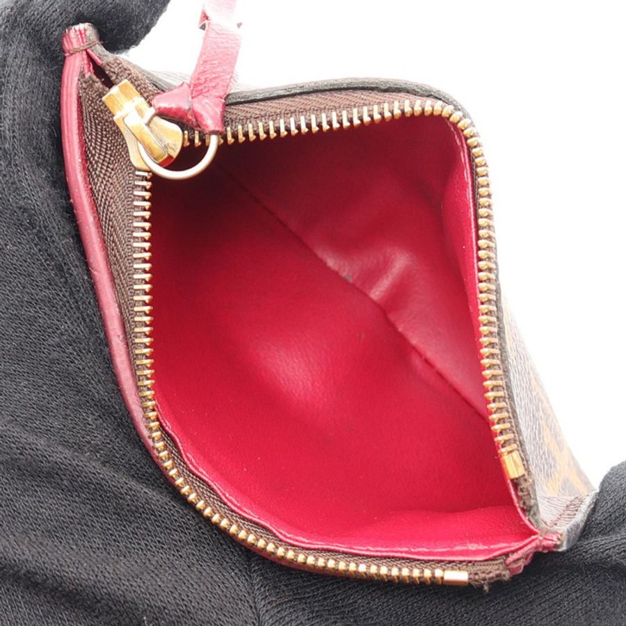 Victorine 扣式 三折短夾 棕色 原花帆布【LOUIS VUITTON LV 路易威登】 M41938-4