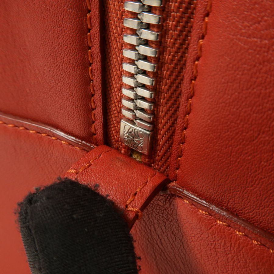 LOEWE 牛皮皮革Amazona Hand Bag手挽袋-14
