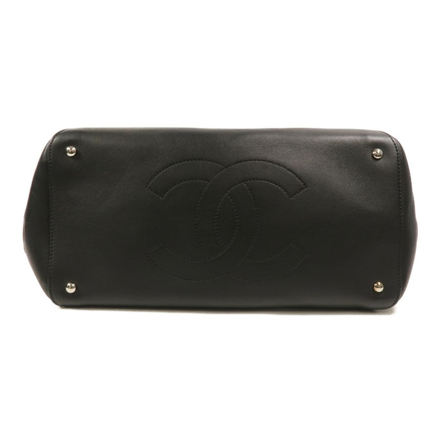 CHANEL 羊皮皮革Tote Bag手挽肩背兩用袋-3