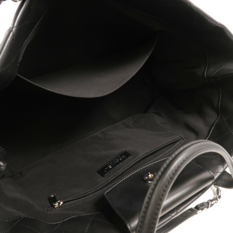 CHANEL 羊皮皮革Tote Bag手挽肩背兩用袋-4