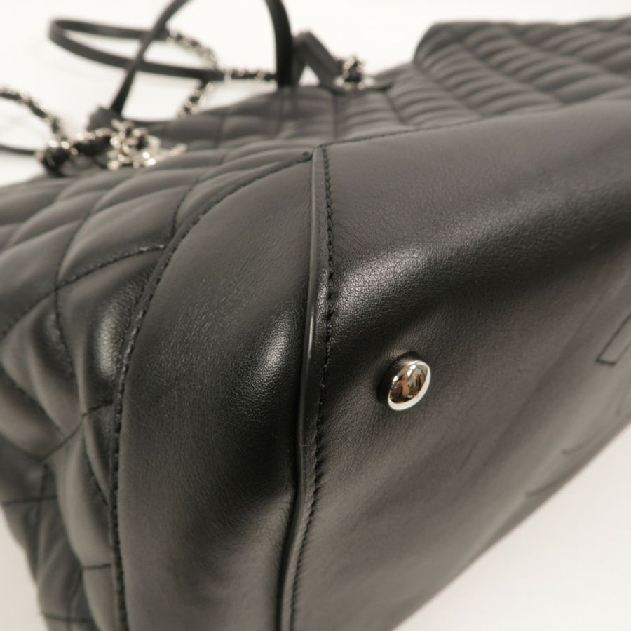 CHANEL 羊皮皮革Tote Bag手挽肩背兩用袋-11