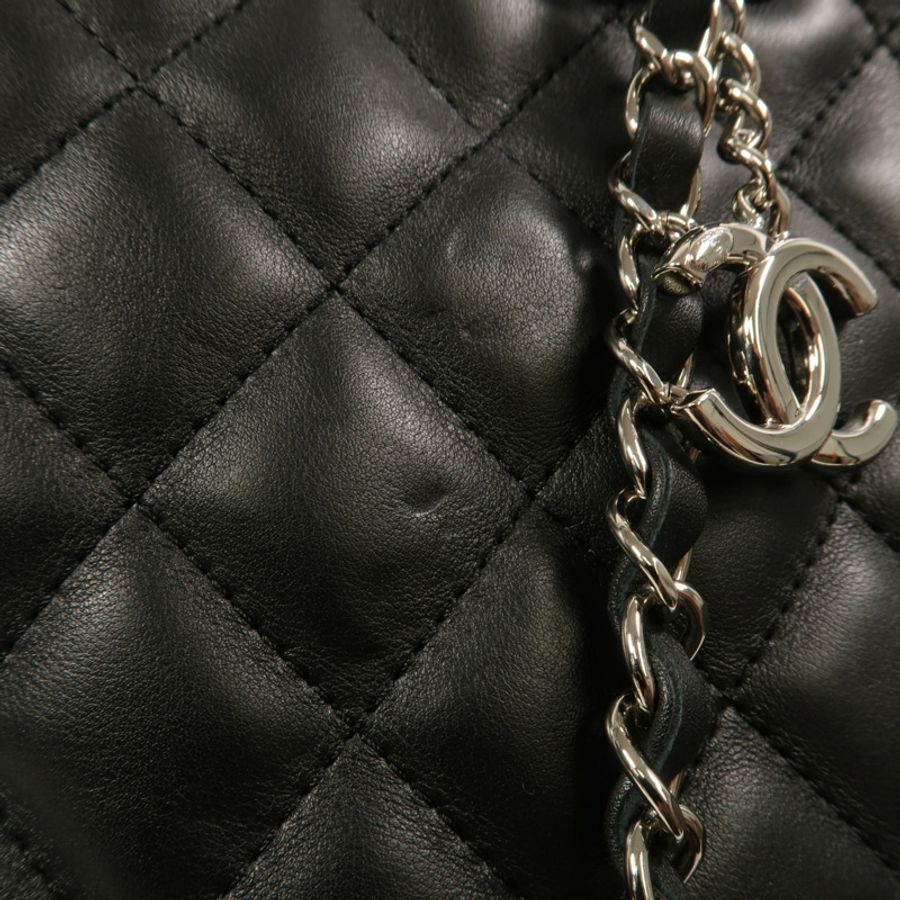 CHANEL 羊皮皮革Tote Bag手挽肩背兩用袋-17