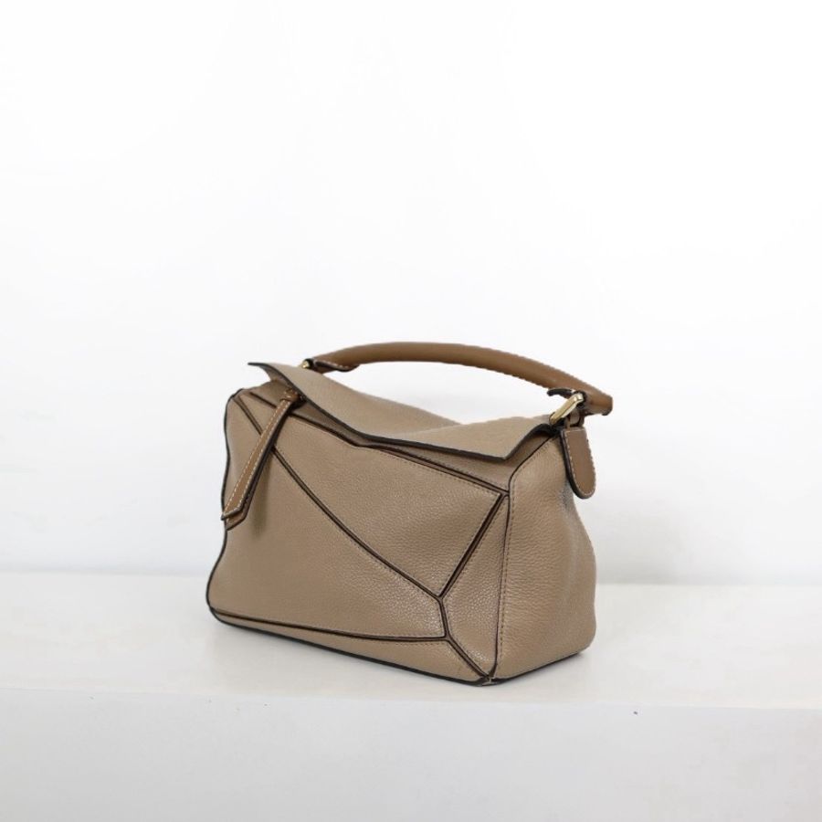 二手Loewe Puzzle Small 沙色款-2