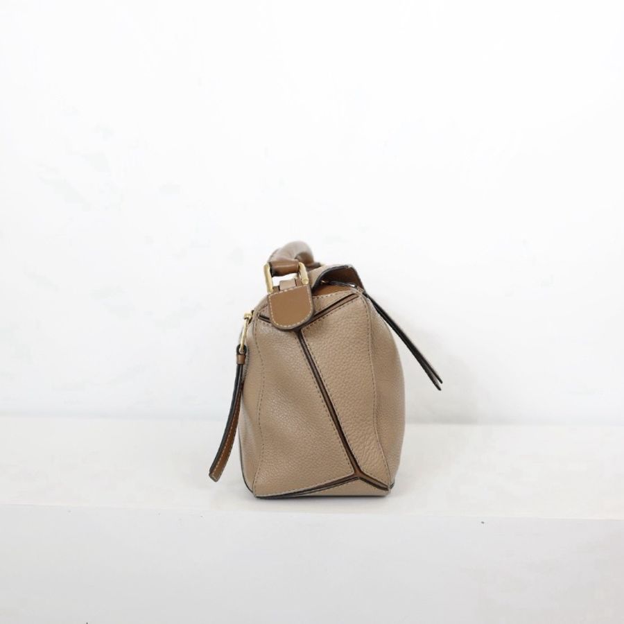 二手Loewe Puzzle Small 沙色款-3