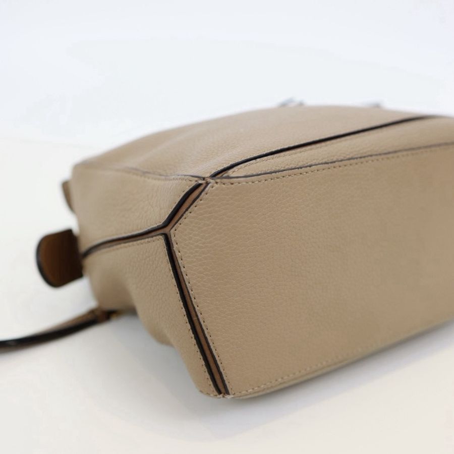 二手Loewe Puzzle Small 沙色款-9