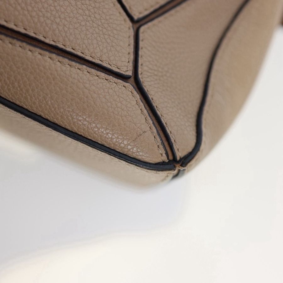 二手Loewe Puzzle Small 沙色款-17