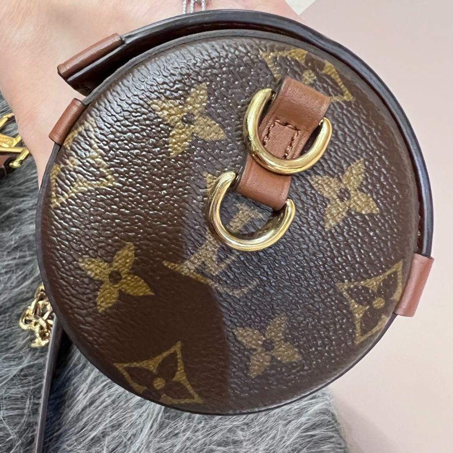 LV 原花金釦Papillon Trunk巴比龍肩斜背包-2