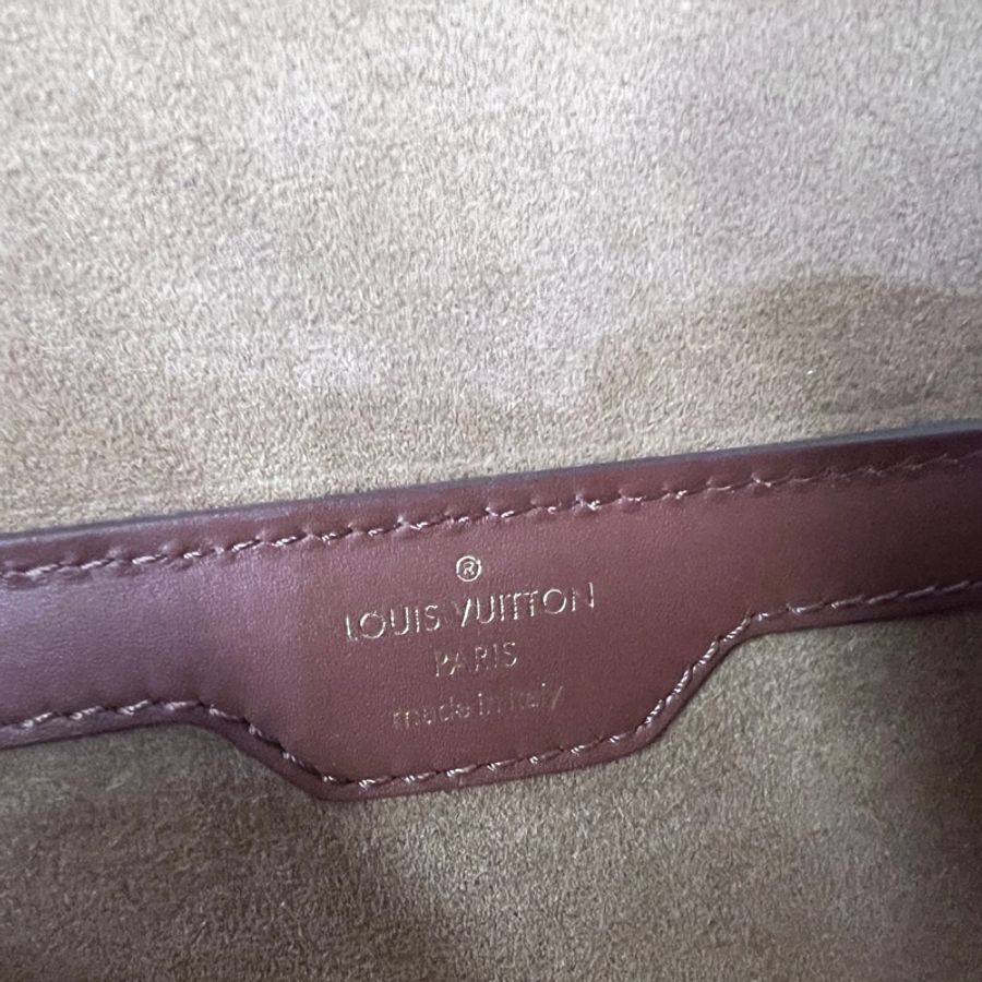 LV 原花金釦Papillon Trunk巴比龍肩斜背包-14