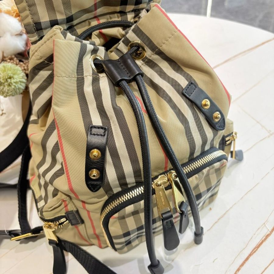 Burberry Rucksak Vintage 經典紋後背包-4