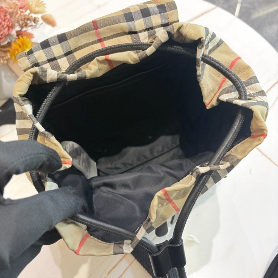 Burberry Rucksak Vintage 經典紋後背包-8