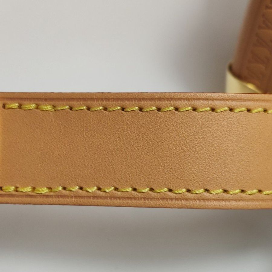 Louis Vuitton (LV) Side Trunk中型棕色植鞣革老花斜背包肩肩包晶片款-17