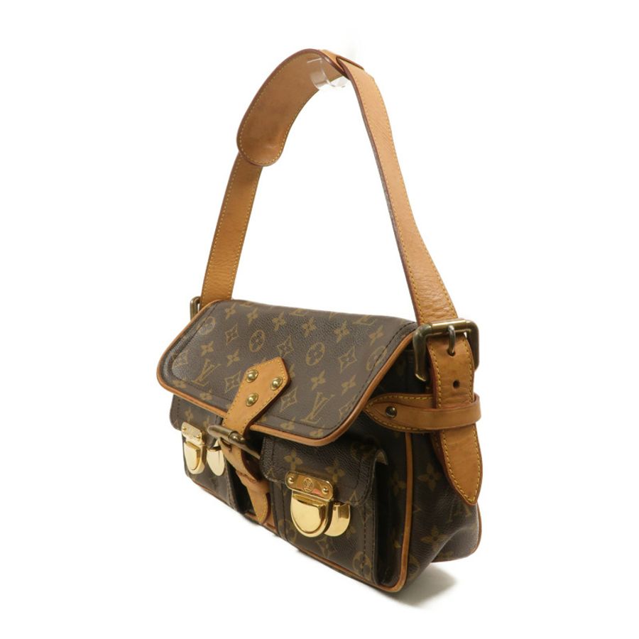 LOUIS VUITTON Monogram Hudson PM肩背袋-2