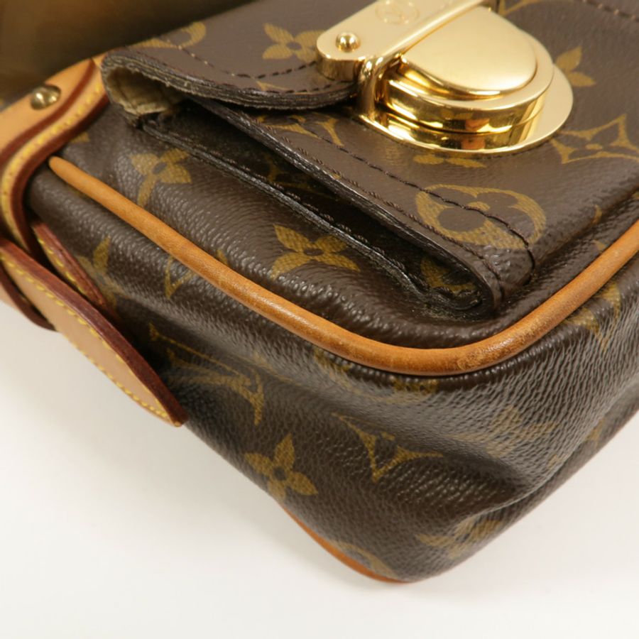 LOUIS VUITTON Monogram Hudson PM肩背袋-10