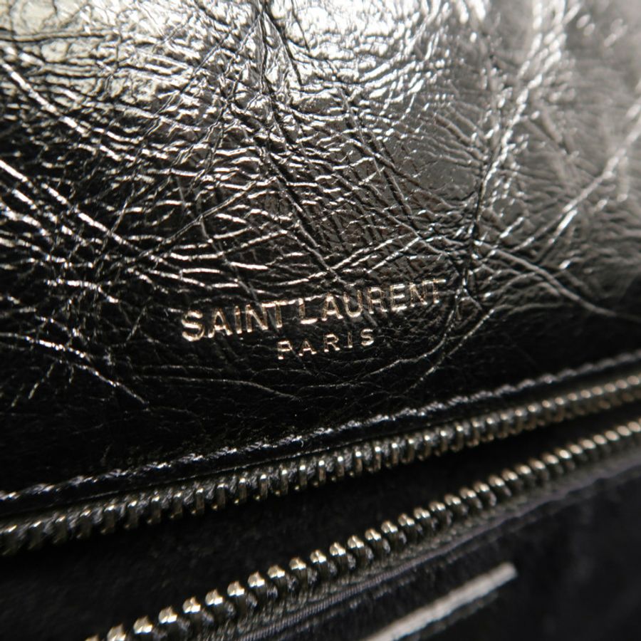 SAINT LAURENT 牛皮皮革Niki Medium鏈帶肩背袋-5