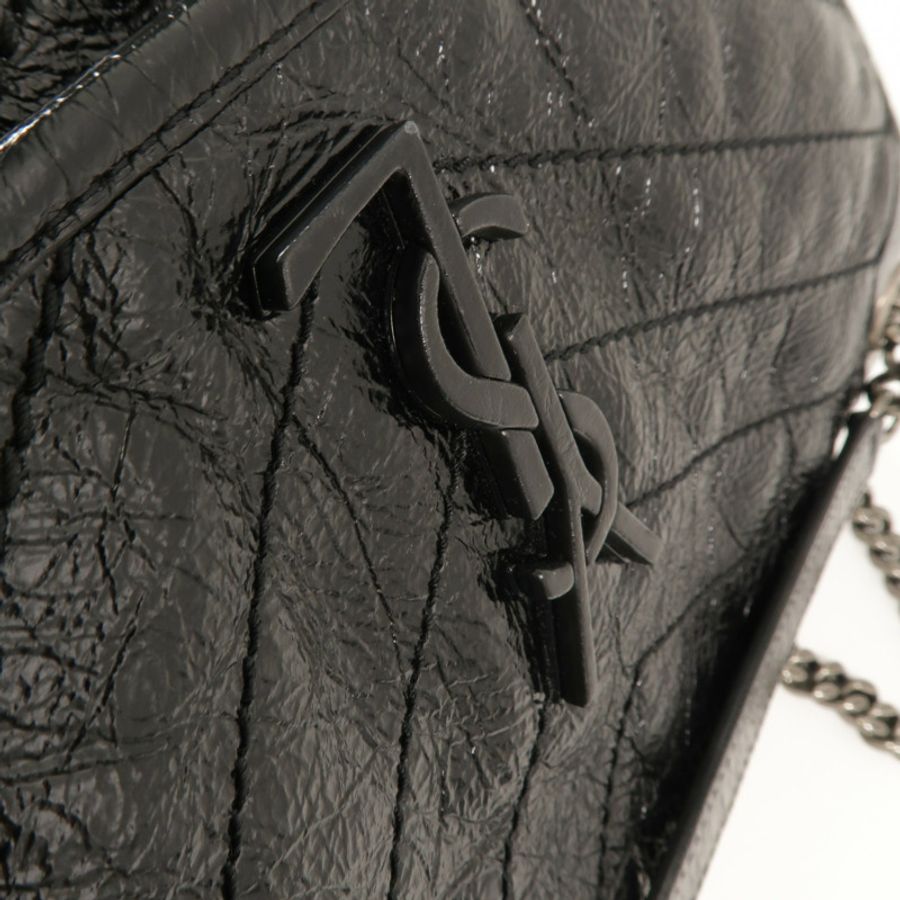 SAINT LAURENT 牛皮皮革Niki Medium鏈帶肩背袋-14