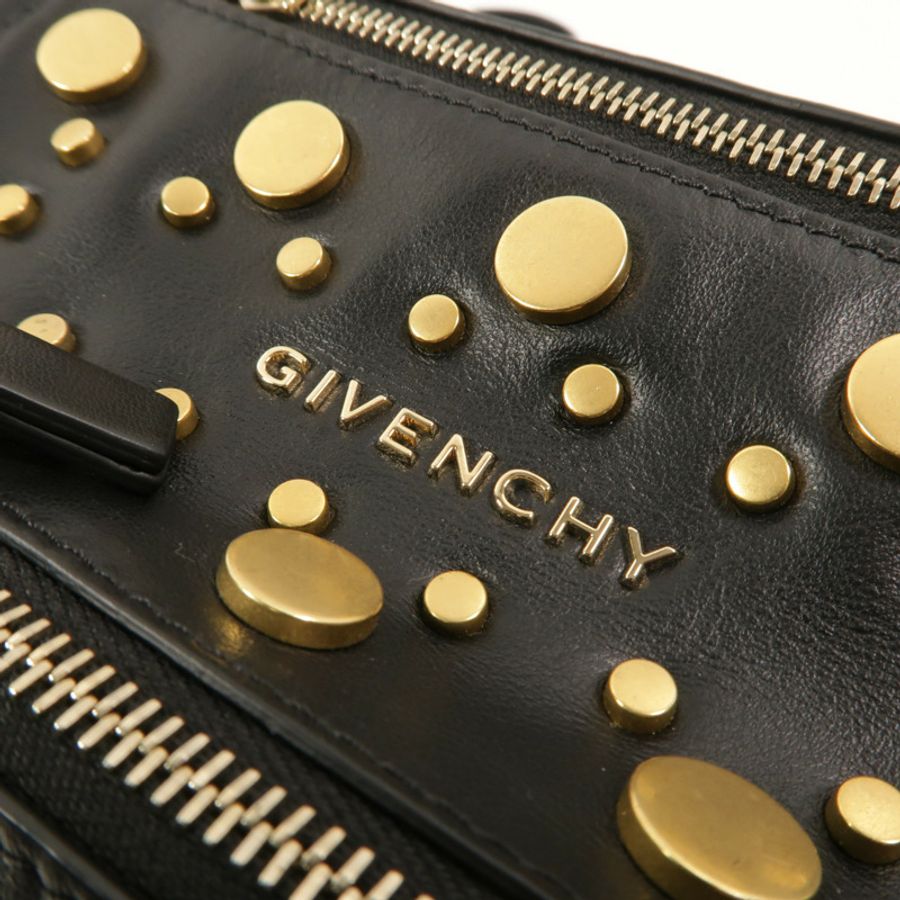 GIVENCHY 牛皮皮革Pandora Wristlet Pouch手拿包-4