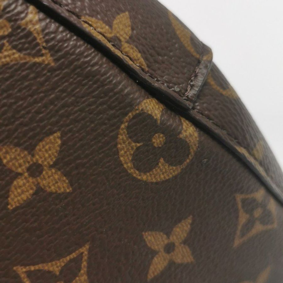 Louis Vuitton (LV) NÉONOÉ中型棕色牛皮Monogram印花抽繩肩背包晶片款-19